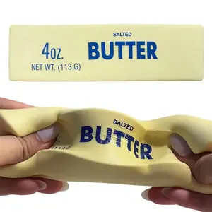 IMOLI  Super Soft Squishy Butter Stick Stress Toy Squeeze Butter Toy Slow Rising Sensory Fidget for Teens   Favors Christmas Birthday Gifts