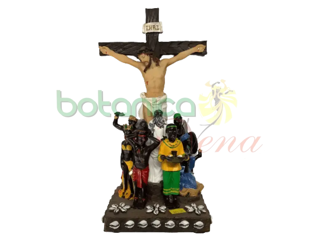 7 potencias africanas con cristo 12"Alto