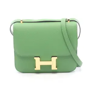 Pre-owned HERMÈS Calfskin Shoulder Bags Hermes Constance3 Mini shoulder bag