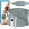 Summerwins Menstrual Heating Pad for Cramps Relief - 12x24in Plug-in Soft Fabric Wrap, Washable Cover, 20in Adjustable Belt, 6 Temp Control Levels, 4 Timers, 6-Hour Auto Shut-Off, Ideal for Back, Leg, Arm, Shoulder Pain & Muscle Therapy in Adults