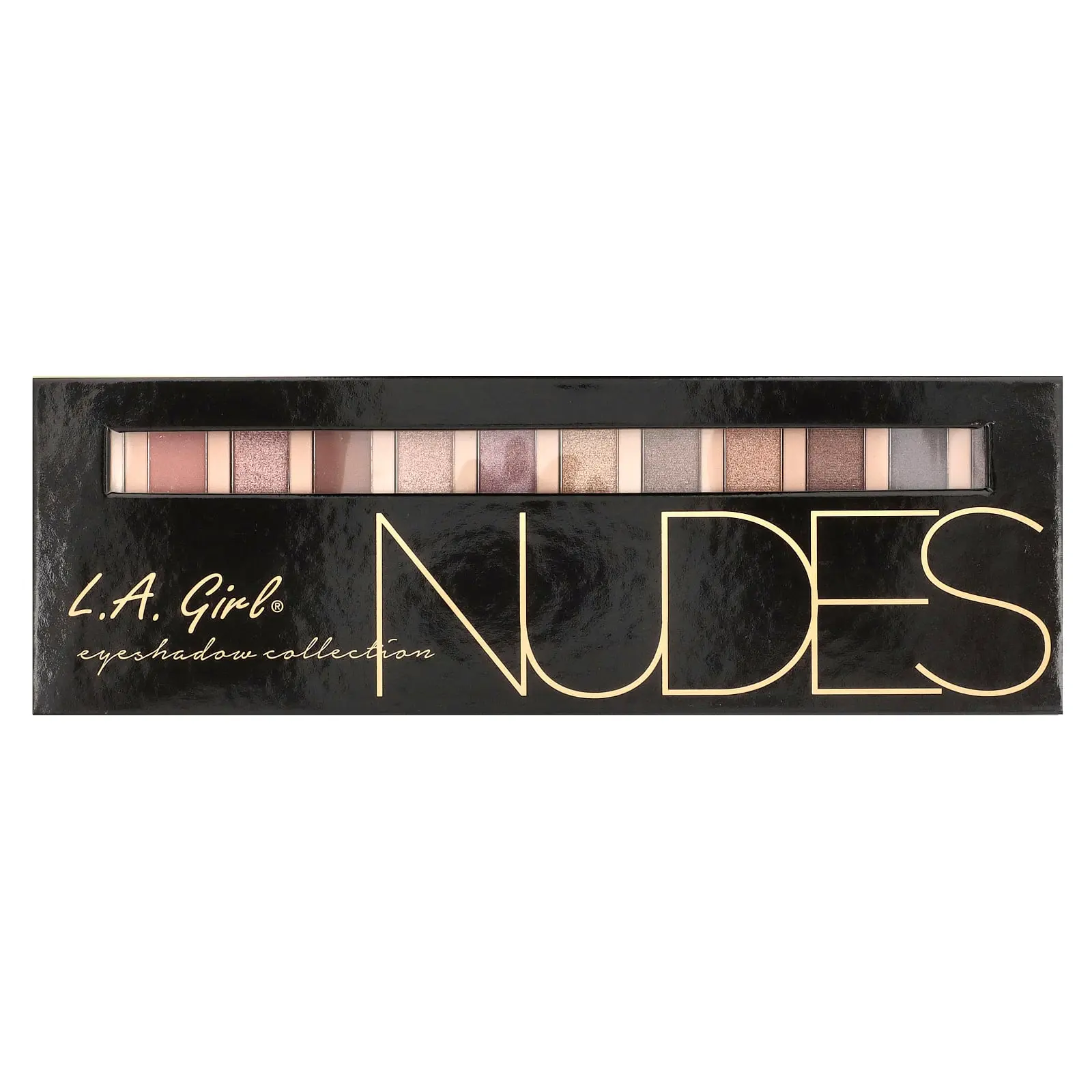L.A. Girl Beauty Brick, 12 Color Eye Palette, GES331 Nudes, 0.42 oz (12 g) L.A. Girl Beauty Brick, 12 Color Eye Palette, GES331 Nudes, 0.42 oz (12 g)