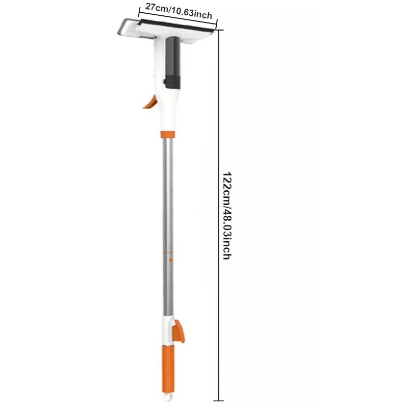 3-in-1 Glass Cleaning Kit – Durable Metal Pole, Silicone Scraper & Water Spray Wand, Ergonomic Easy-Grip Handle, 122cm Extendable Pole, Streak-Free Cleaning for High Windows, Shower Doors & Car Windshields 3-in-1 Glass Cleaning Kit – Durable Metal Pole, Silicone Scraper & Water Spray Wand, Ergonomic Easy-Grip Handle, 122cm Extendable Pole, Streak-Free Cleaning for High Windows, Shower Doors & Car Windshields