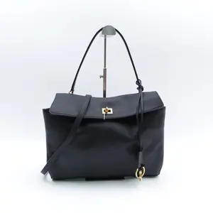 Pre-owned Balenciaga Calfskin Shoulder Bags Rodeo Black Shoulder Bag T10394157