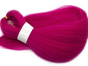 Fashion Pink Braiding Hair Pre Stretched Short Braiding Hair Extensions for Braiding Box Braids Knotless Prestretched Braiding Hair 16 Inch