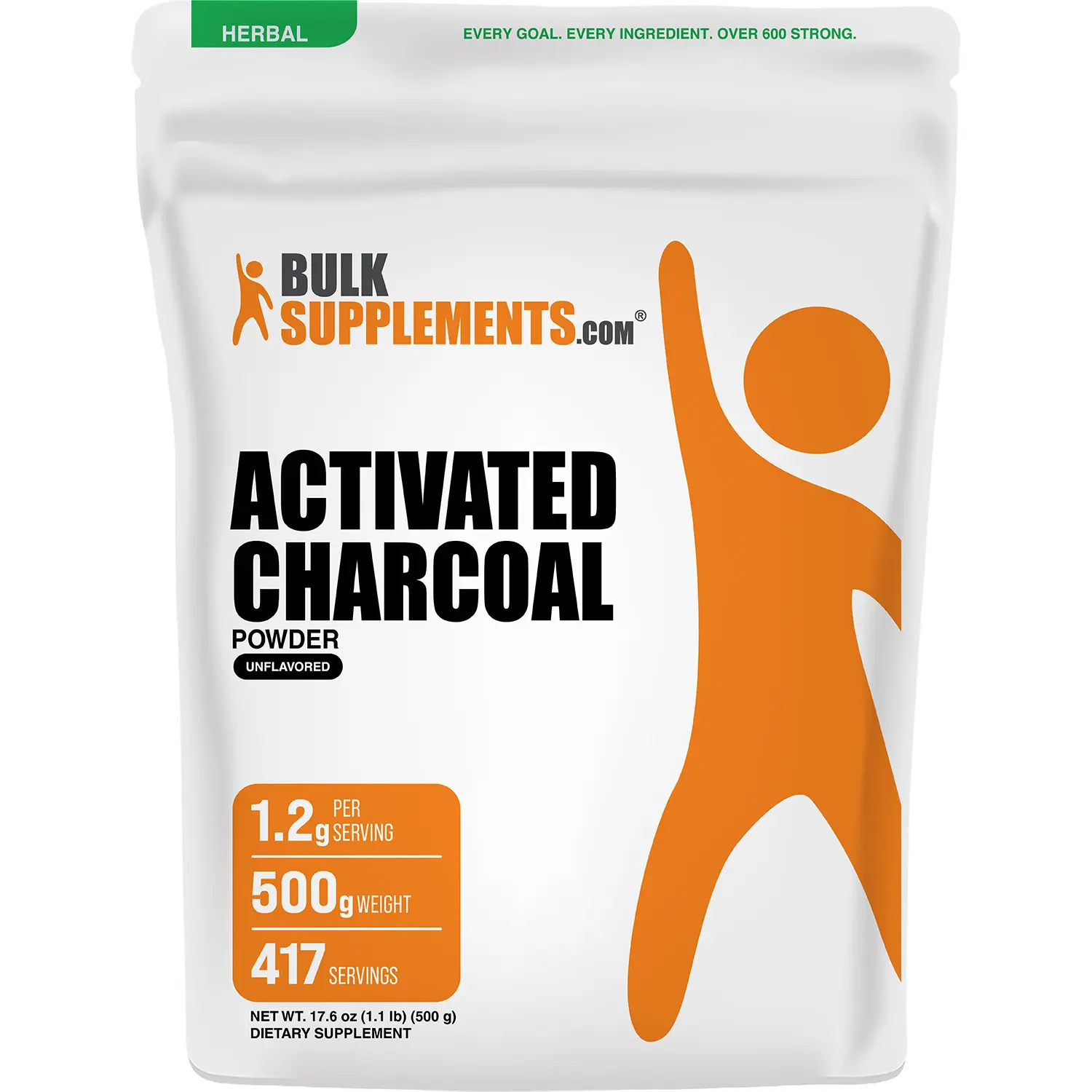 BulkSupplements Activated Charcoal Powder - Dietary Supplements - Natural - 500g - 1.2g per Serving BulkSupplements Activated Charcoal Powder - Dietary Supplements - Natural - 500g - 1.2g per Serving