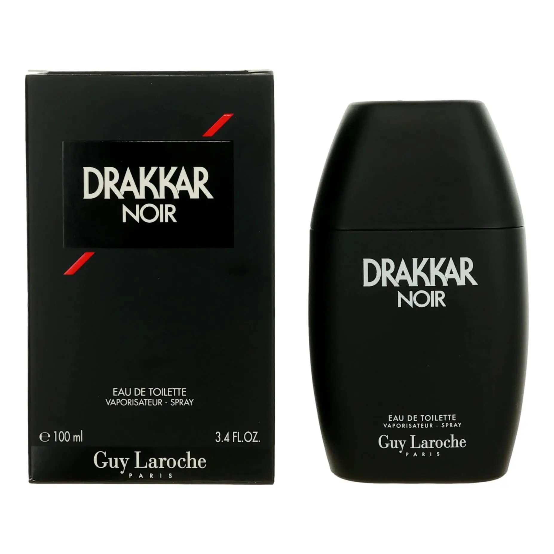 Drakkar Noir by Guy Laroche, 3.4 oz EDT Spray for Men, Spicy Amber, Citrus, Spray Bottle, Lavender Mix, Spicy Lavender, Signature Scent