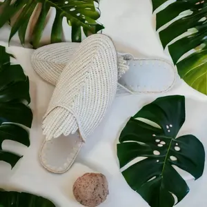 Amber Dune – Artisan Raffia Sandals Handmade in Morocco | Ethical & Lightweight