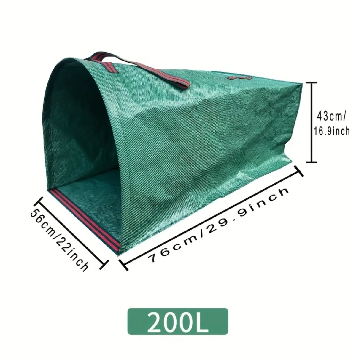 Foldable Leaf Scoop Set (2 Pcs), Heavy-Duty Semi-Circle Leaf Grabbers with Waterproof Fabric Pop-Up Large Capacity Collection Bag, Easy-to-Use Reusable Garden Cleaning Tool for Outdoor Lawn Cleanup, Holds More Debris