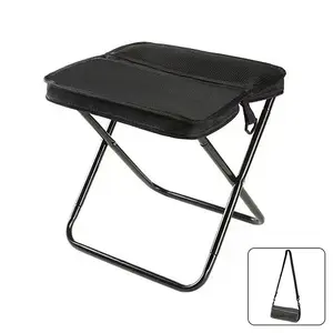 Outdoor Backpack Folding Stool, Multi-Functional Bag Chair, Portable Camping Gear, Ultra-Light Sports Foldable Chair, Student Training Handbag Seat