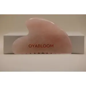 Oyabloom Rose Quartz Gua Sha Stone