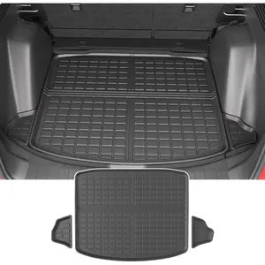 Trunk Mat Compatible with 2017-2022  CRV Cargo Mat All Weather Cargo Liner Replacement for 2017-2019 2020 2021 2022  CRV Accessories (Fit 17-22  Model, Trunk Mat)
