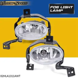 Fit For 10-11 Honda Cr-v Crv Clear Fog Lights Front Bumper Lamps W/switch+wiring