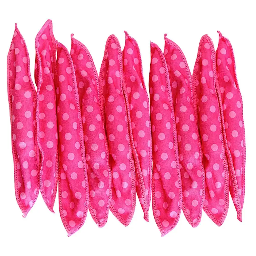 10-Pack Soft Foam Heatless Hair Rollers - Haircare Tool for Heatless Curls & Straight Hair Transformation, Flexible Sponge Curlers for Sleeping, Washable Travel Styling Set, Heatless Curling Set,diy sponge hair,soft curl, fashion design