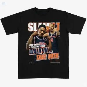 SLAM Cover Tee, 4uburn Basketball Shirt, Sports Fan Streetwear Tee, Unisex Fit for Men and Women