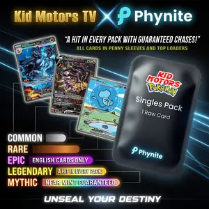 Phynite Kid Motors TV Singles Pack 1 Pokemon Single Card