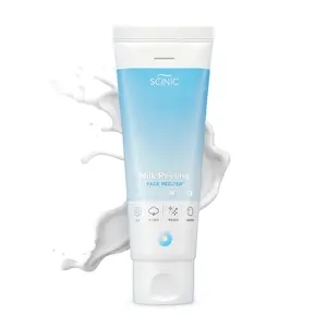 [Official SCINIC Partner] SCINIC Milk Peeling Face Peelter 2.7fl.oz (80ml)  for Smooth and Renewed Skin Cleansing Gel Cleansing Gel