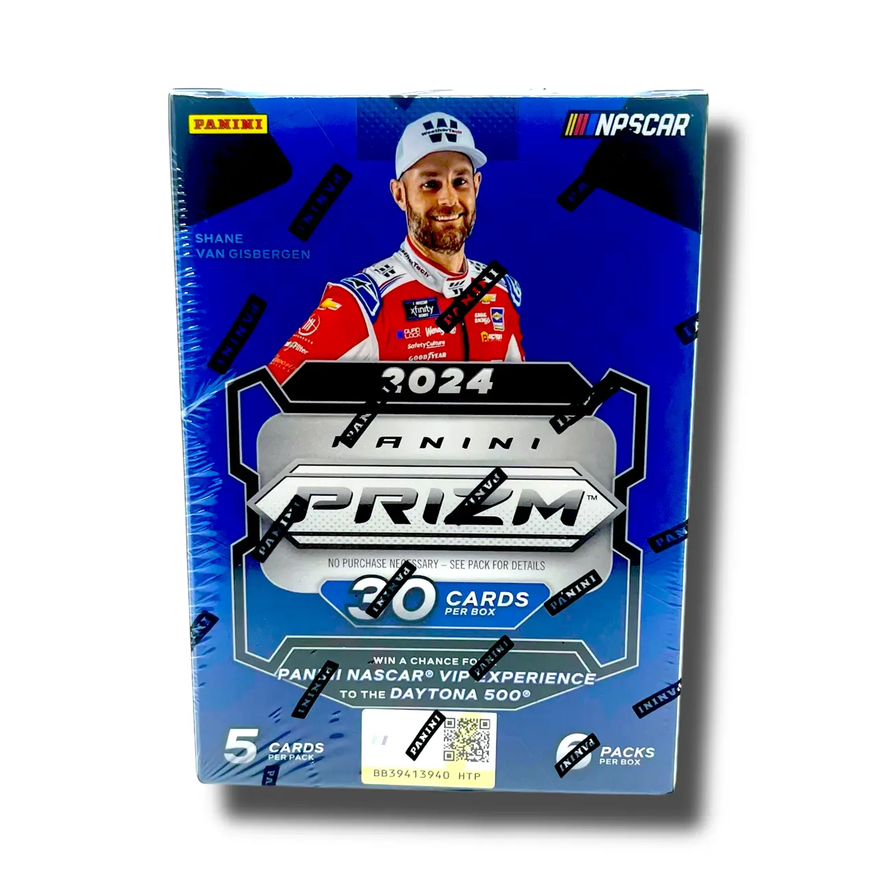 Hobby 2024 Panini Prizm NASCAR Racing Blaster Box (Green Ice Prizms)