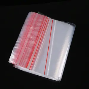 Multi-Size Clear Resealable Plastic Zip Bags, PE Self-Sealing Storage Bags, Food Safe & Waterproof Zipper Pouches For Kitchen, Travel, Home Organization Organiser Organiser