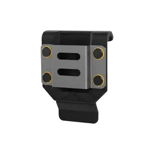 Drill Holder Belt Clip Heavy Duty Tape Measure Belt Holder for Cordless Drill Hammer Tools with Hanger Clips Black