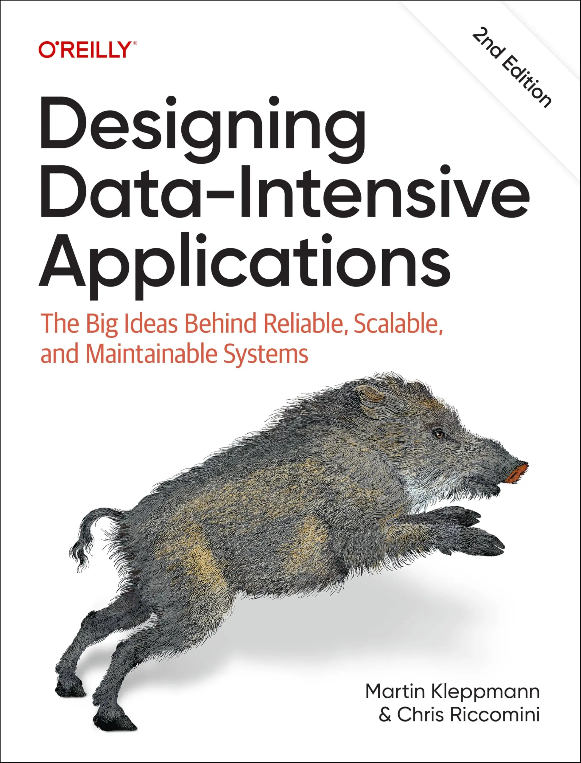 Designing Data-Intensive Applications: The Big Ideas Behind Reliable, Scalable, and Maintainable Systems -- Martin Kleppmann - Paperback