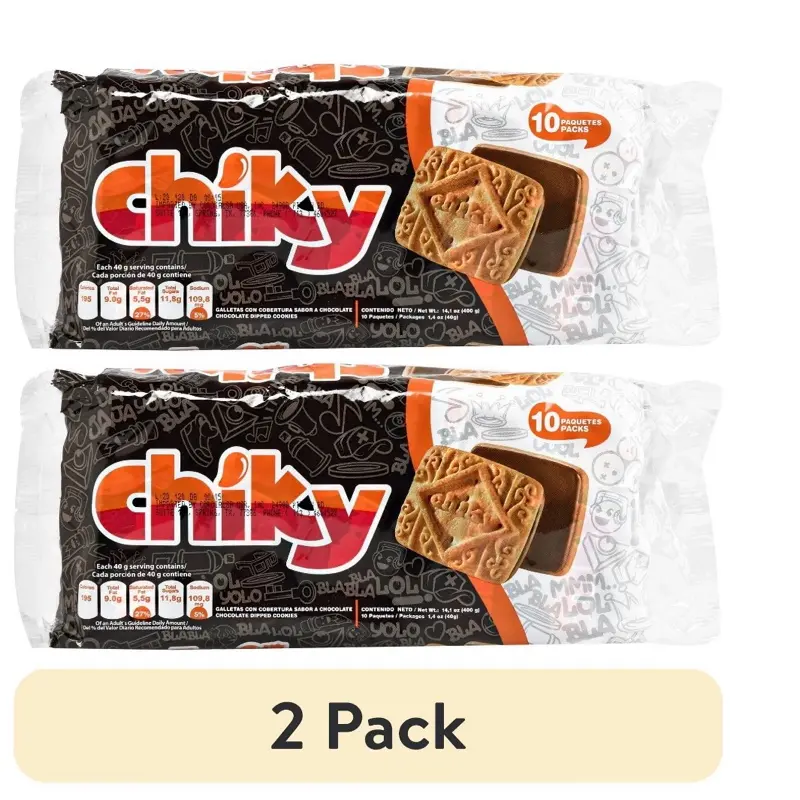2 pack Snack cookies CHiky box Chocolate Milk