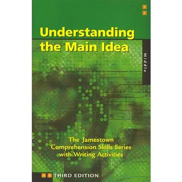 USED Book - Comprehension Skills: Understanding the Main Idea (Middle) by Glencoe/ McGraw-Hill - Jamestown Education (Paperback) - english
