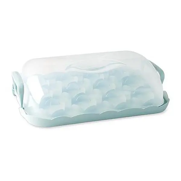 Nordic Ware Reversible Cake and Cupcake Carrier Nordic Ware Reversible Cake and Cupcake Carrier