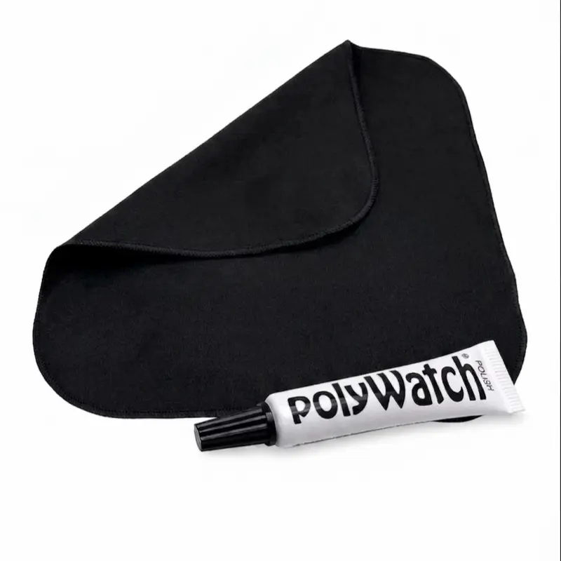 Polywatch Watch Polish Fluid, 5ml Tube for Plastic & Acrylic Crystal Care, Scratch-Removing Formula for Mirror Finish suitable for Apple Watch Seiko Galaxy smart watch