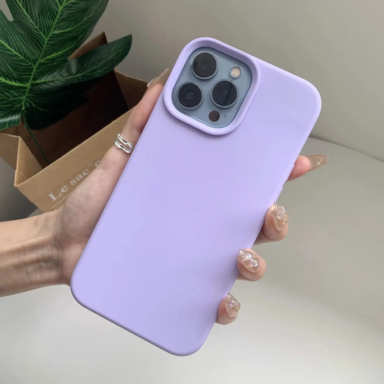 ohhLEDs Phone Case | Lavender | Apple