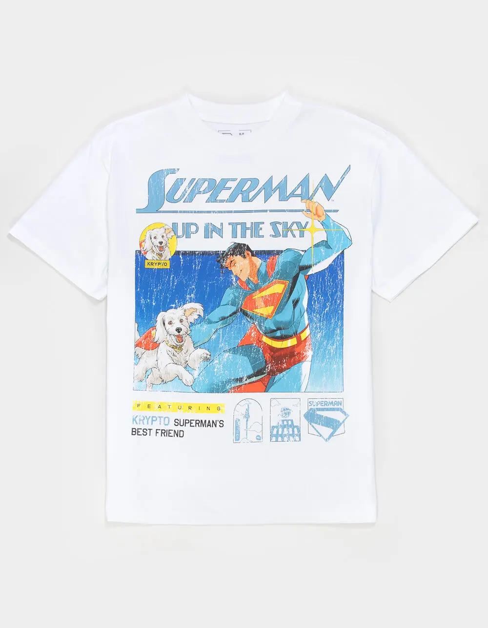 SUPERMAN Sky Mens Tee SUPERMAN Sky Mens Tee