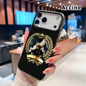 Rooster's Regal Emblem Pattern Phone Case for iPhone 17 16 15 14 Pro Max 13 12 11 XR XS Plus Air E Shockproof Drop Protection Durable PC Smartphone Cover Cellphone Protective