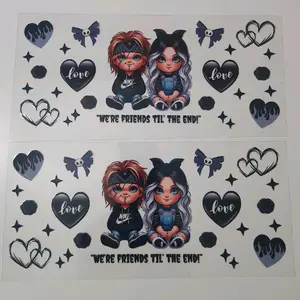 we're friends til the end 16oz wrap ready to ship #16ozwraps