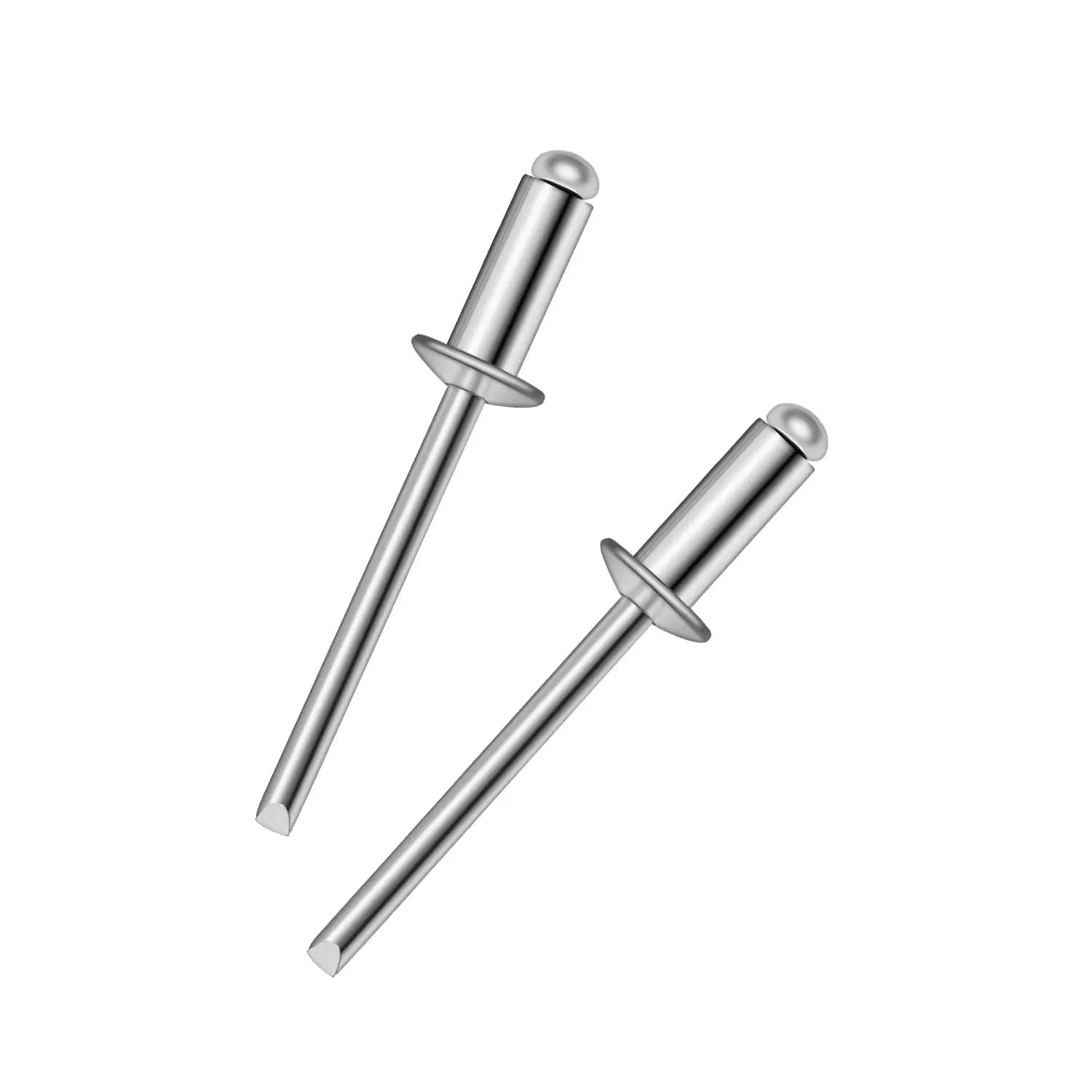 100pcs 3/16"x1/2" Aluminum Rivets  Pop with Grip and Steel Mandrel