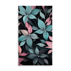 MWW C1TCLRGEDW2KD8 58 x 102 in. Desaturated Flowers Pink Tablecloth - Indoor & Outdoor Decor