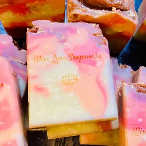 Mango & Coconut Milk scented natural soap, organic, handmade