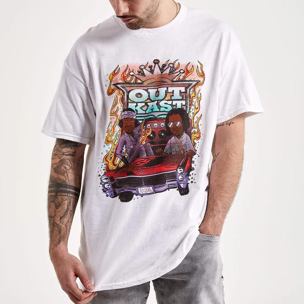 OUTKAST Unisex Graphic T-Shirt Casual Streetwear Everyday Outfit
