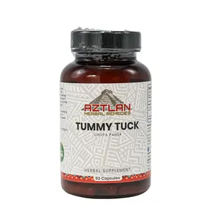 Aztlan Herbal Remedies Tummy Tuck Chupa Panza Capsules - 90 Count Gentle Digestive Support Supplement for Post-Meal Rituals