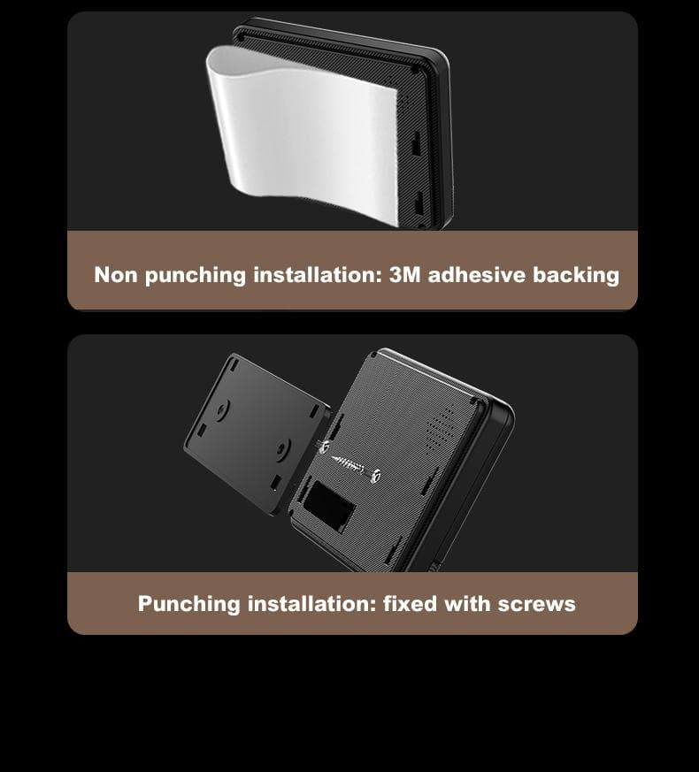 2026 Upgraded New X6-F Wireless Doorbell Camera, Rechargeable Visual Doorbell, No App, No Monthly Fees,Home Security Doorbell with Night Vision, Safety Intercom for Privacy, Alarm, Sensor,waterproof