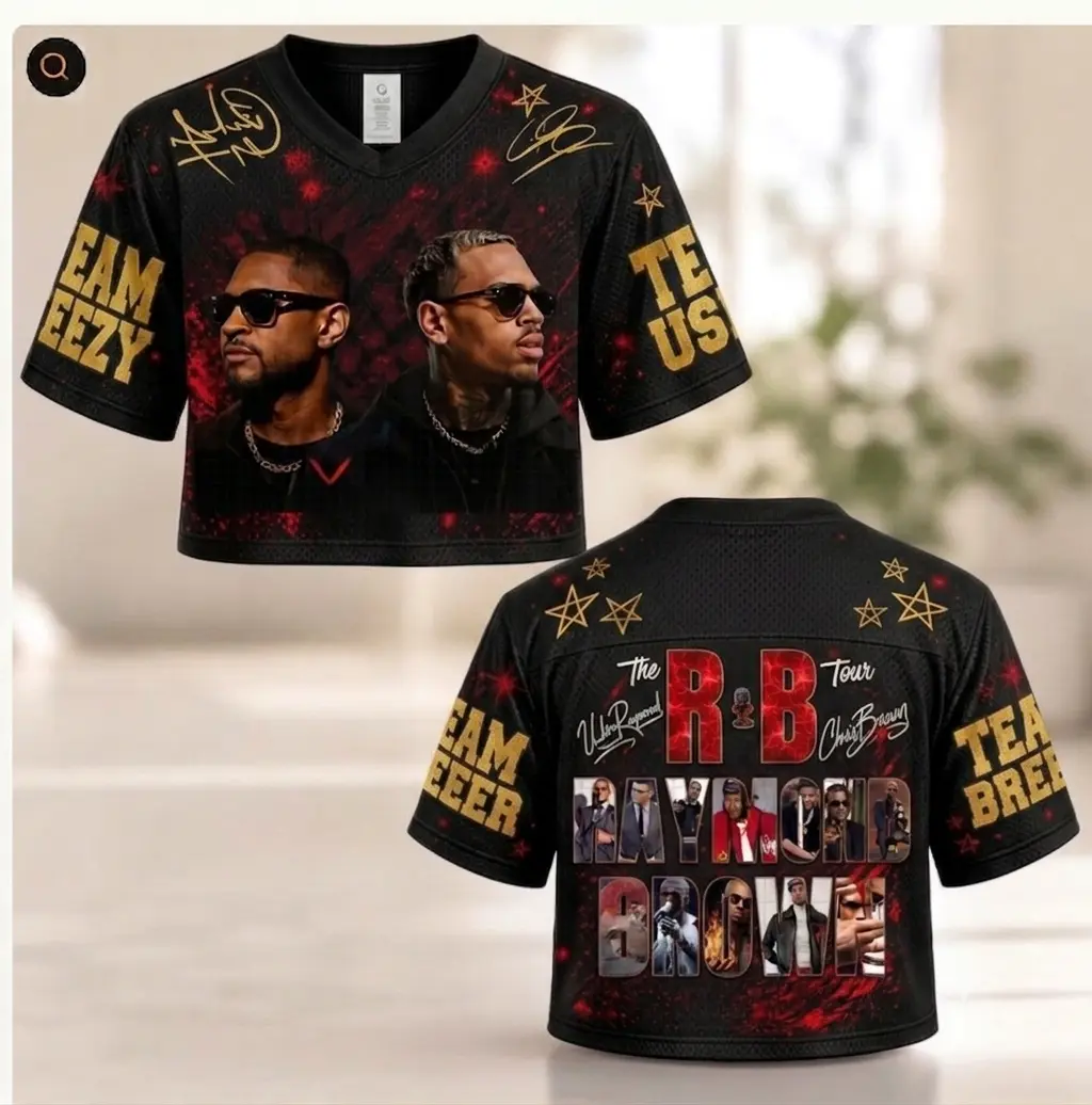 2026 R&B Tour Fan Apparel – Legends Music Croptop, Concert Shirt, Streetwear Outfit for Men Women