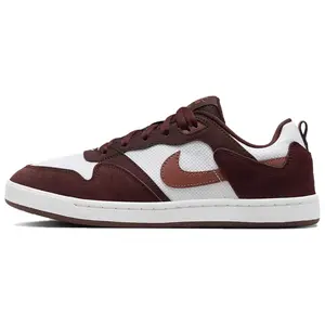 Nike SB Alleyoop Women's Low-Top Skate Shoes with Thin Sole, Slip-Resistant, and Durable in Red and White Trending Shoes, House White Official Shoes to Get / Maison Mihara