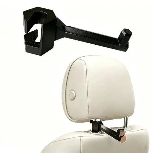 Bow Hanger for Truck – Universal | Headrest Bow Holder | Practical Vehicle Hook for Hunting & Archery Transport | Fits Car, SUV & Truck