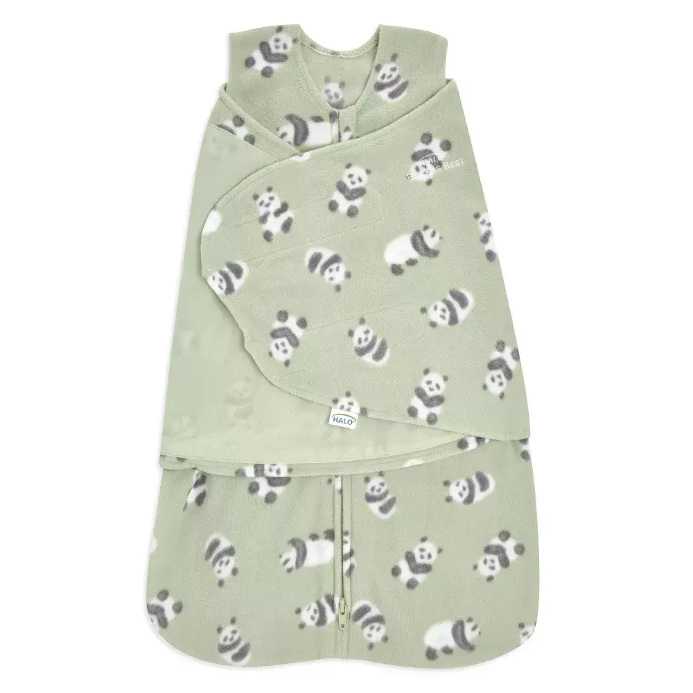 HALO Innovations Microfleece Sleepsack Swaddle Wrap - Cozy