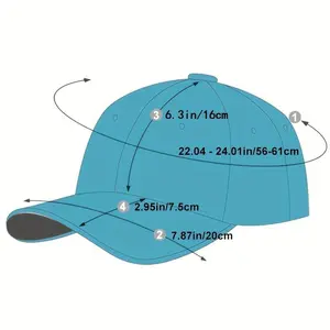 Hot Trend Men's Baseball Cap - Leather, Adjustable Fit, Breathable, Durable Flat Bill Snapback Solid Color Men's Accessories, Casual Headwear