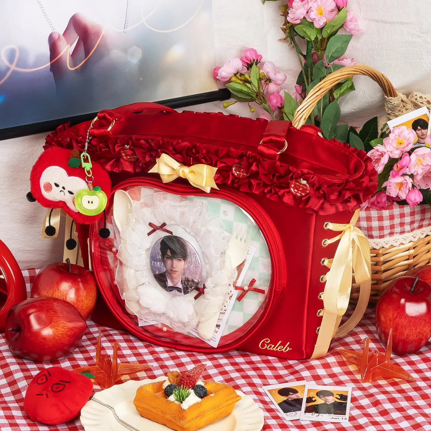 THE JUNCO Love and Deepspace Caleb Anime ITA Bag – Unique Apple