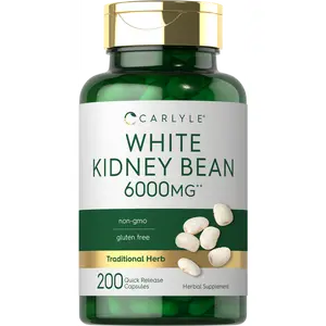 Carlyle White Kidney Bean | 6000mg | 200 Count | Non-GMO & Gluten Free Extract