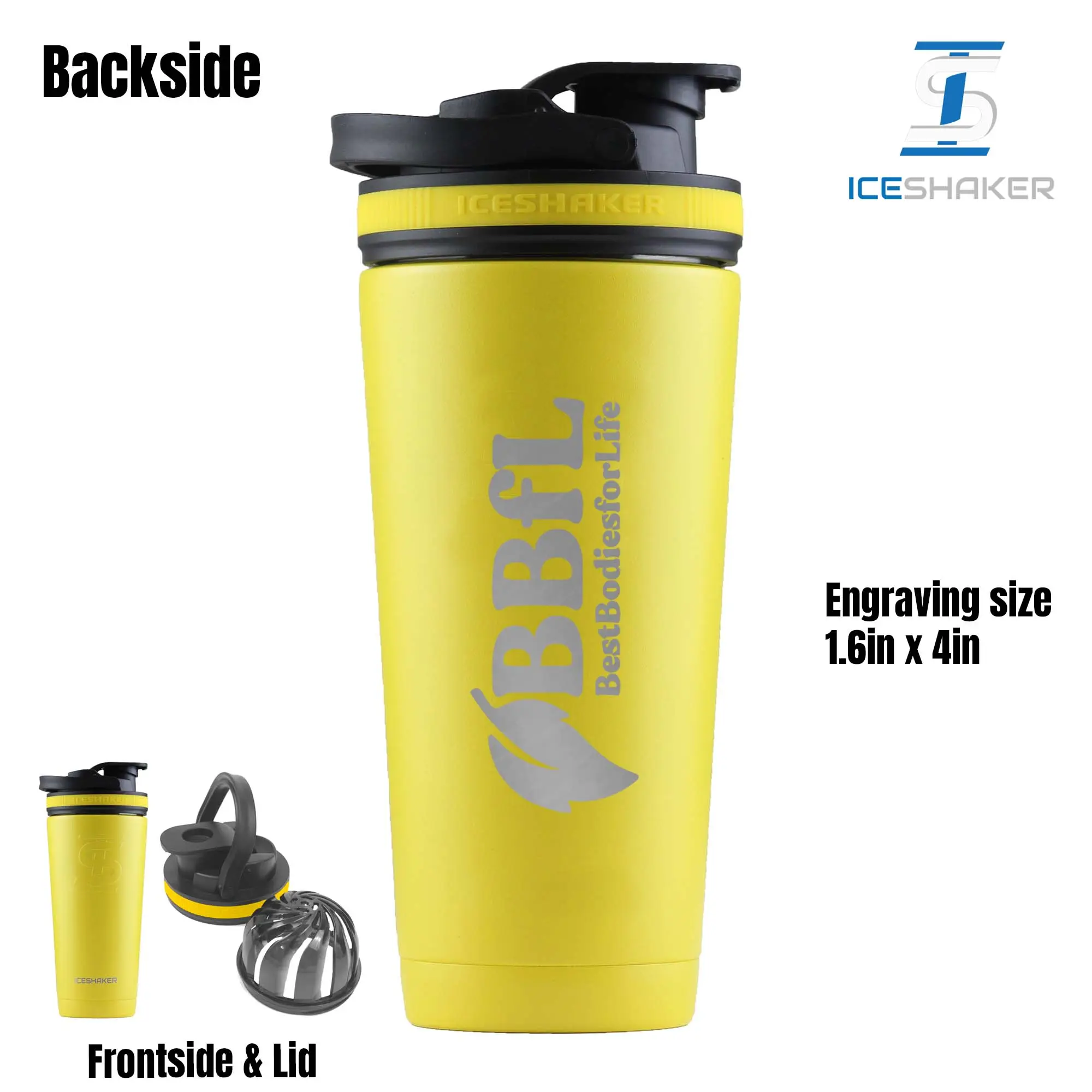 BBfL IceShaker Bottle - 26oz