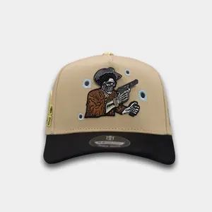 Hat BiggBoss Chalino Calavera Beige