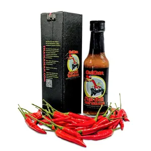 GaiGan - Thai Chili Pineapple Hot Sauce, Low-Calorie, All Natural Vegan Condiments with Low Sodium, Gluten Free & No Preservatives, 150 mL Sambal Dip Flavor