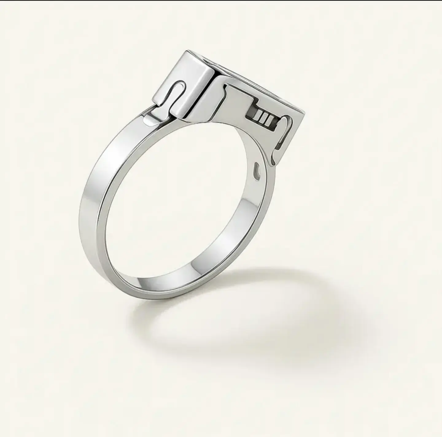 Adjustable Open Ring, Minimalist Fashion Accessory, Unisex Alloy Finger Ring, Comfortable Fit, Modern Simple Style, Gift for Birthday Holiday Daily Wear