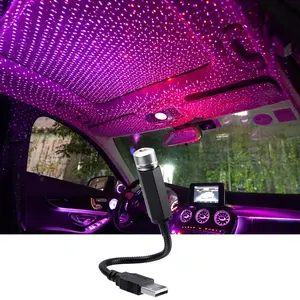 2026 New NEW Mini LED Car Roof Star Night Light Projector for VW Golf 8 Shell Key Cover For Your Cars